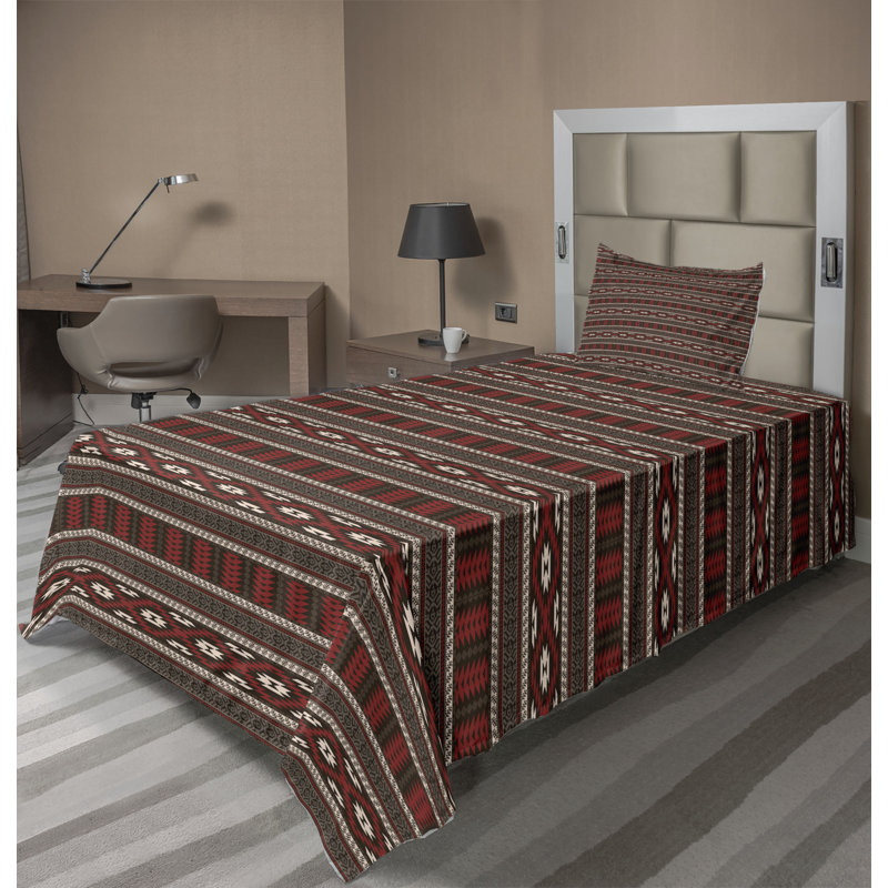 Microfiber Sheet Set, Twin Sheet Set + Fitted Sheet + 1 Pillowcase