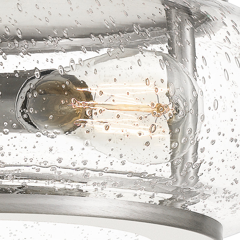 Spofford Glass Spotlight, Brushed Nickel