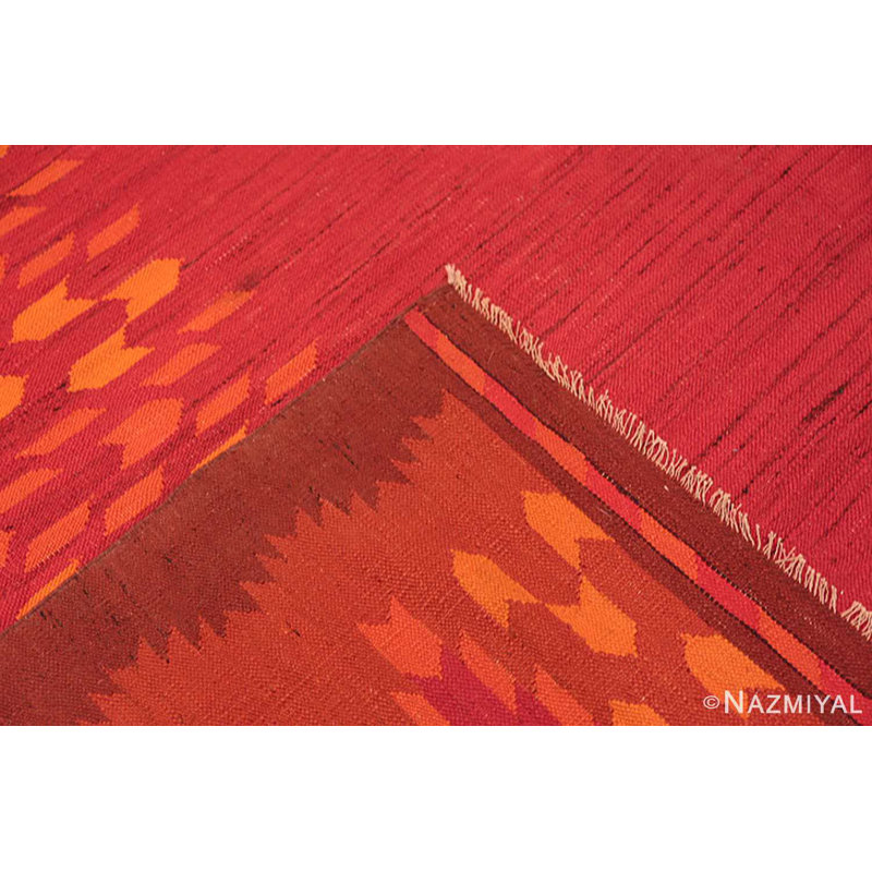 Scandinavian One-of-a-Kind Rectangle 9'9" X 12'10" Flatweave Area Rug