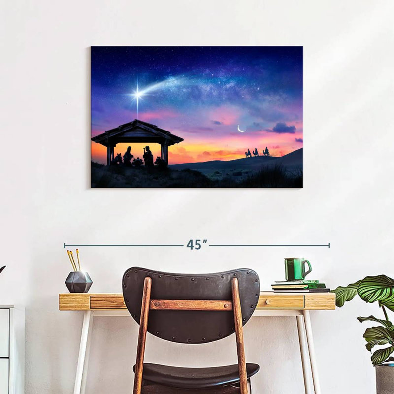 Adella Christmas Star, 24" H x 36" W