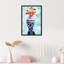 Hoopoe Colorful Bird - Peinture sur toile-78599772-78599773