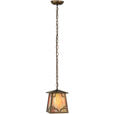 Luminaire suspendu géométrique 1 lumières lanterne
