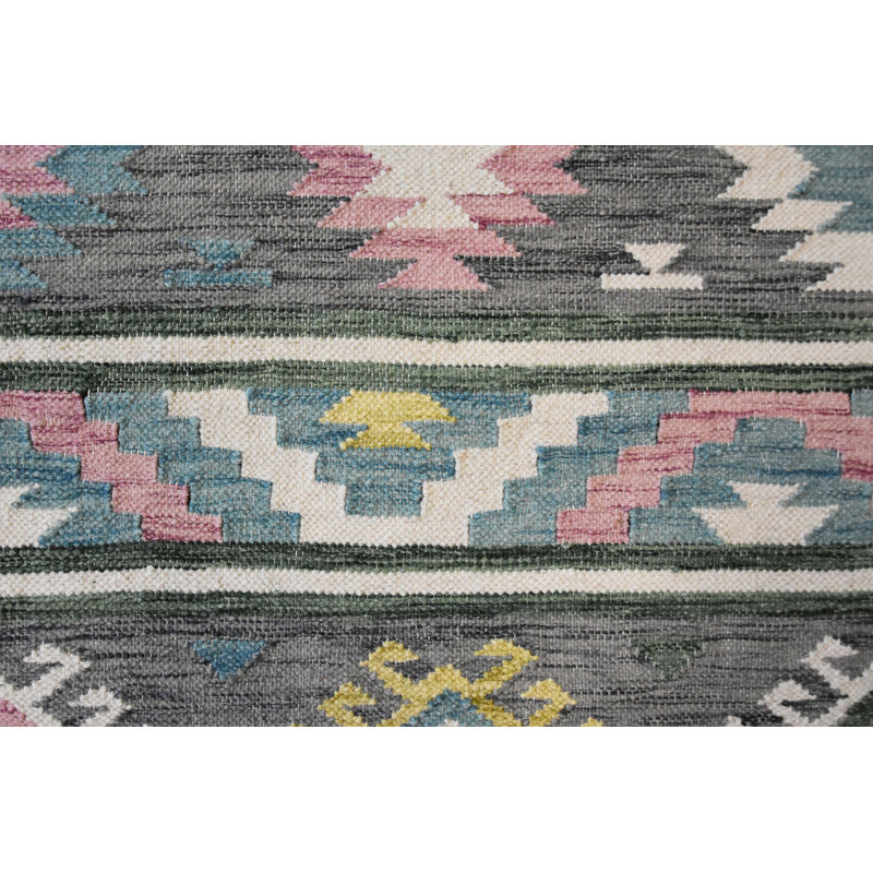 Aztec Hand Woven Area Rug, Rectangle 155 x 244cm