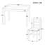 Metoyer Pine Solid Wood Dining Set-301102714-301102715
