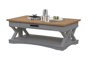 Weathered Natural Top/Grey Base