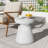 Outdoor Ponti Travertine Side Table-56029365