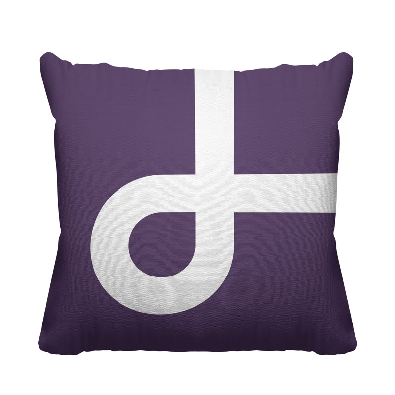 Coussin intérieur / extérieur Channing, L 15 po x H 15 po, Mauve
