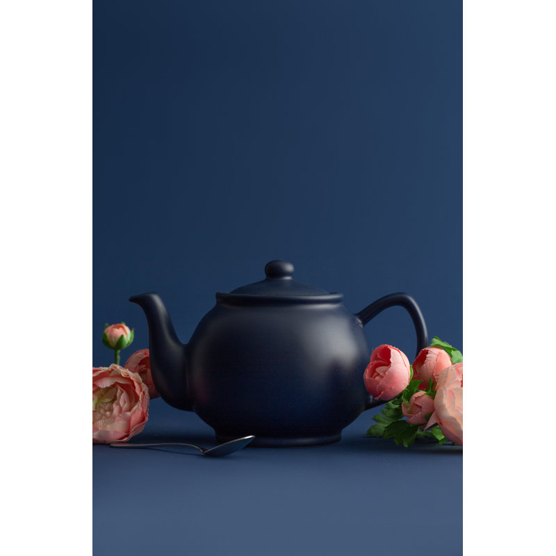 Price & Kensington Teapot, 2 cups, Matt Navy