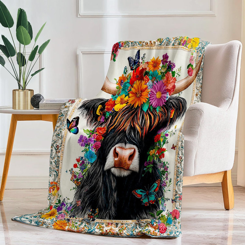 Couverture pour vache Highland Highland, 50" L x 40" W