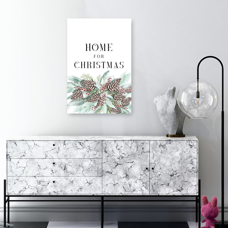 Home for Christmas Garland, 36" H x 24" W