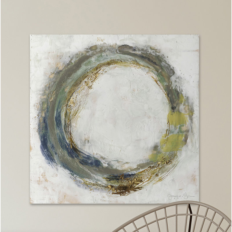 « fluid orbit ii », reproduction d’art sur toile, H 32 po x l 32 po x P 1,5 po, Toile tendue