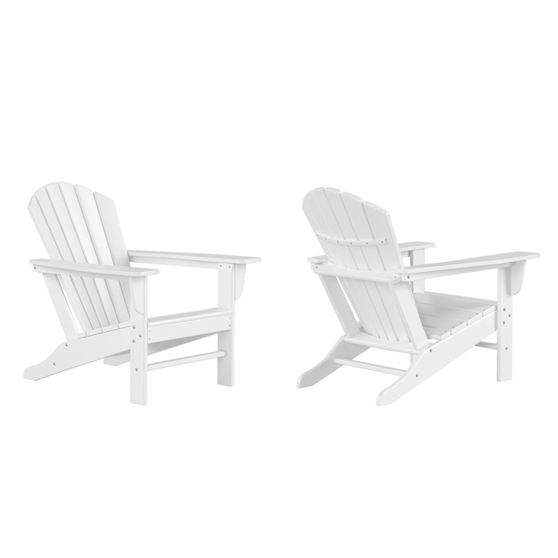 Chaise Adirondack en plastique Altura, Blanc