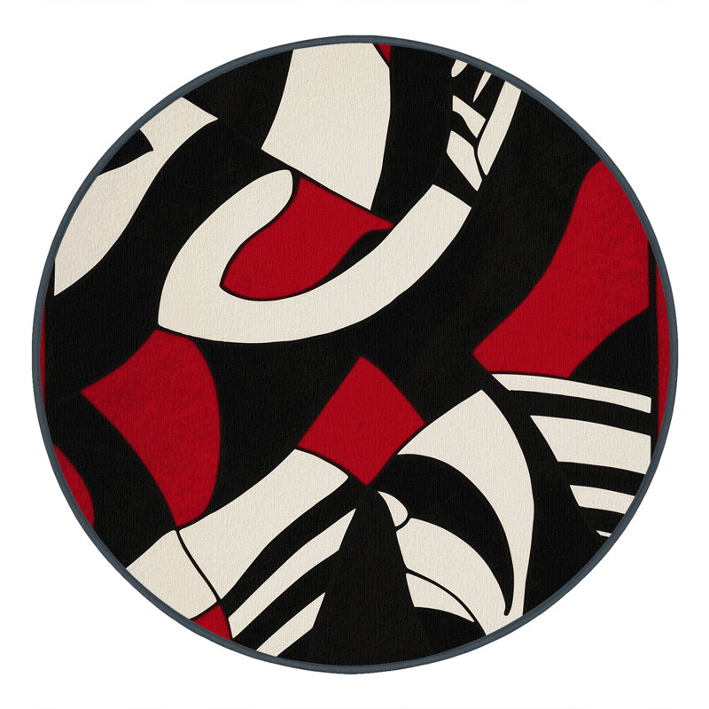 Radiant Abyss Rug, Round 5'