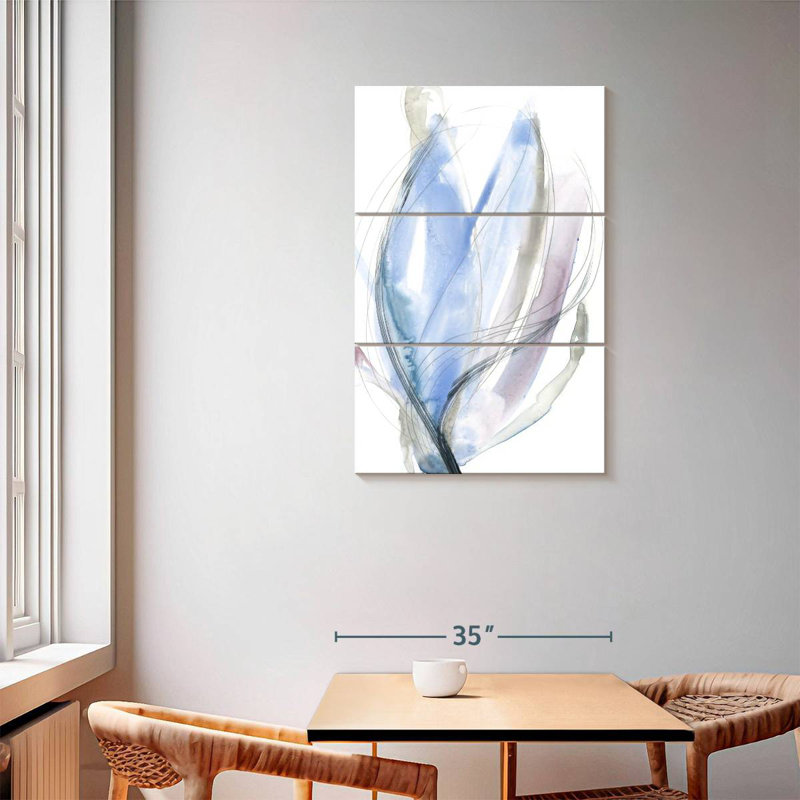 Avery Azure Vortex I, 57" H x 36" W