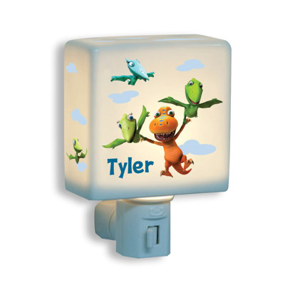 Dinosaur Train Buddy Can Fly Personalized Night Light with Custom Name Printed
