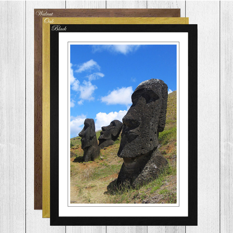 Single Picture Frame Print, Black