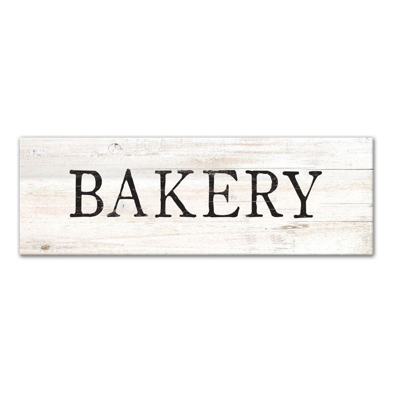 « campagne pâtisserie sign », art textuel sur toile
