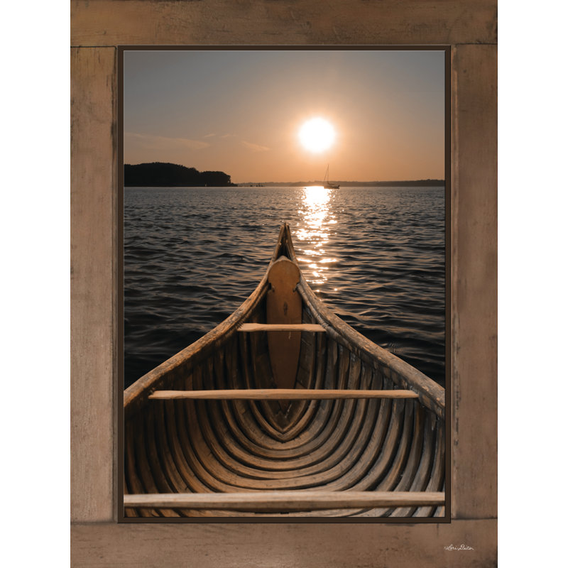 Deniela Antique Canoe III par Lori Deiter, H 36 po x l 24 po