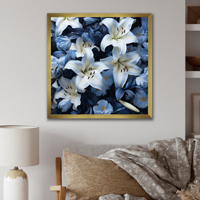 «White Lily», impression sur toile