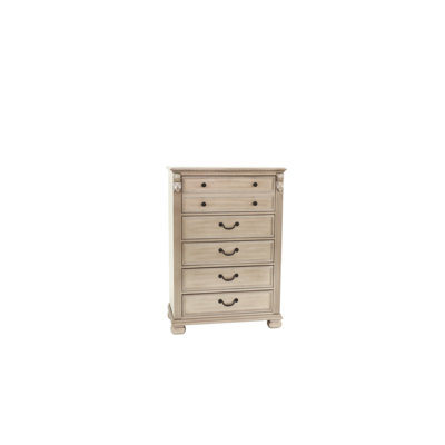 1pc Chest Of Drawers Storage Bedroom Furniture Traditional Classic Style Chest