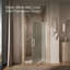 Porte de douche pivotante 35,8 po x 70 po avec technologie CleanCoat Revel-14672710-69281786