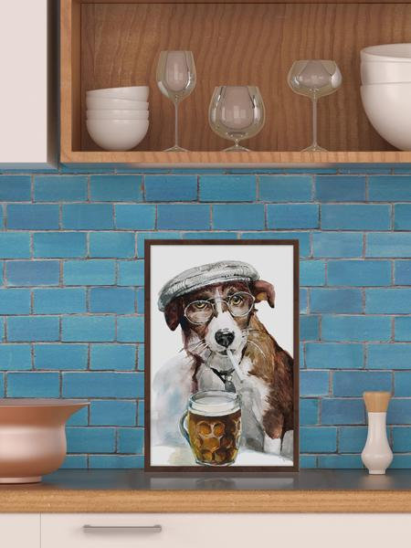 Eyre Tarney - Single Picture Frame Painting, 91cm H x 61cm W x 3.8cm D