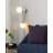 Dana 2-Light Plug-in Armed Wall Sconce - Dimmable-1371678555