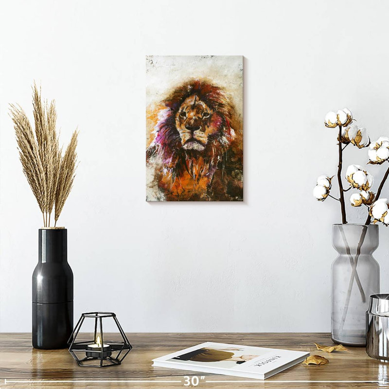 Brampt Tiger Vision, 12" H x 8" W