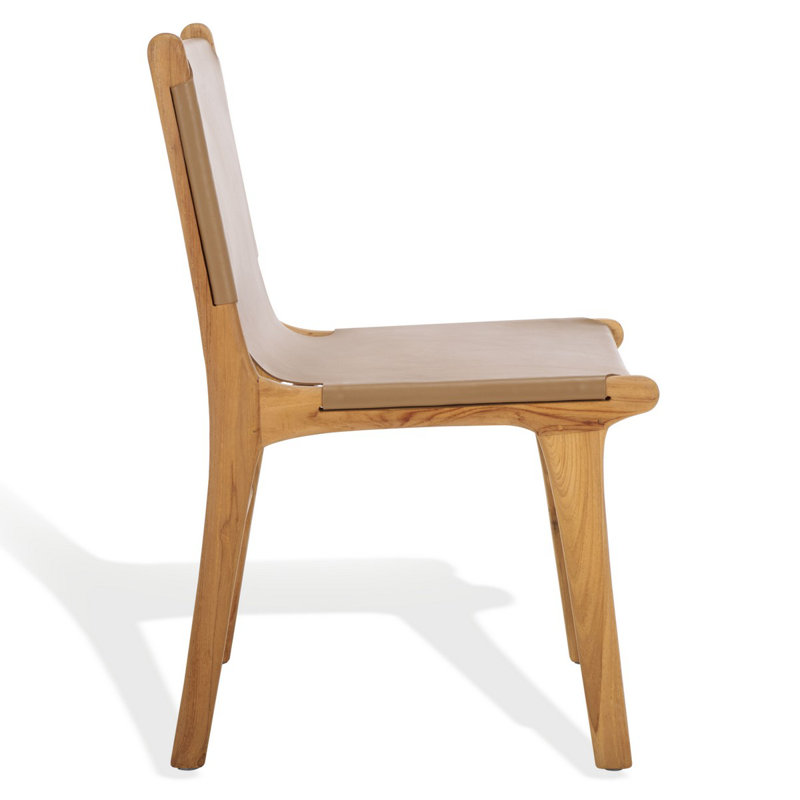 Cassaphina Leather Dining Chair, Brown