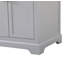 Ensemble de meuble-lavabo double 60 po Pardue-426896448