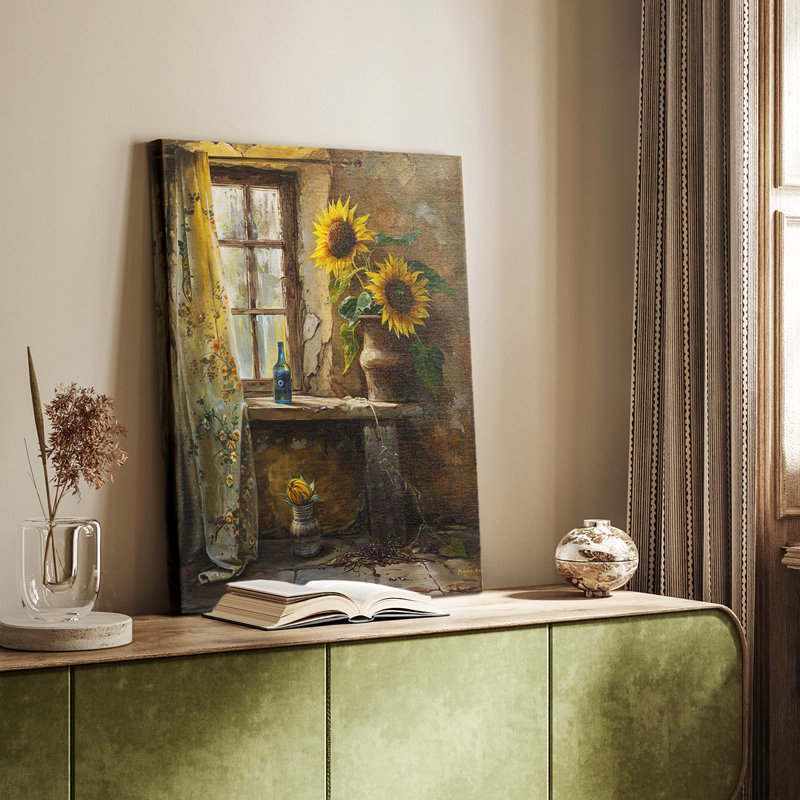 FLORAL Series DVIII - Gallery Cavas, H 12 po x l 8 po