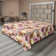 Drap plat à motif floral bohème Ambesonne