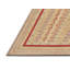 Tapis beige/rouge contemporain-475947654