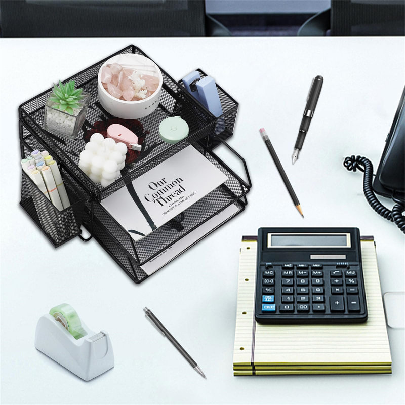 Juergen Metal Desk Organiser