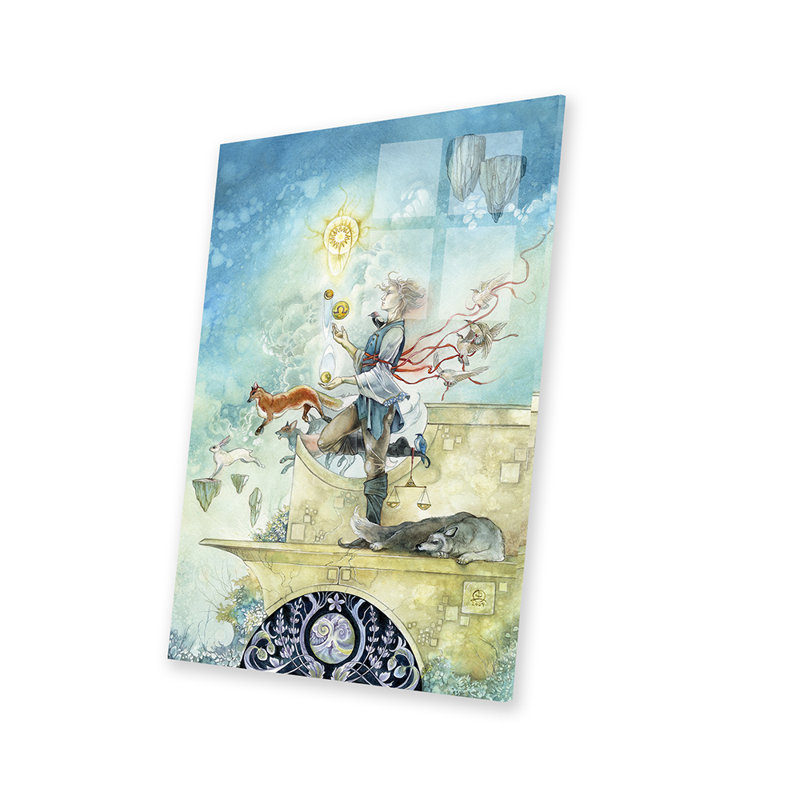 Balance sur plastique / acrylique par Stephanie Law, peinture