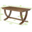 Solid Wood Computer Desk