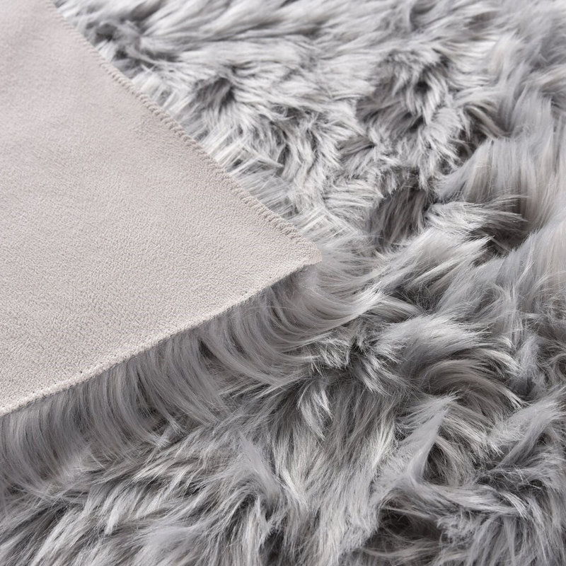 Kawena Faux Sheepskin Indoor Rug, Runner 2' x 5'
