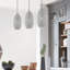 Luminaire suspendu géométrique 1 lumière Bion-359279900