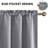 2 Panels Blackout Curtains – Thermal Insulated, Energy Saving & Noise Reducing Bedroom and Living Room Curtains, Set of 2 Rod Pocket Curtain Panels-1276130849-1276130844