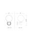 Applique murale en aluminium Badrieh-440609834-440609835