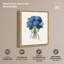 "Blue Bouquet II", reproduction d'art sur toile encadrée-7323376-7323384
