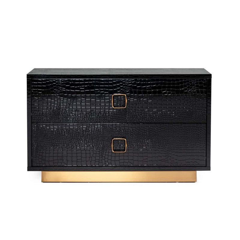 Isavella 2 Drawer Nightstand