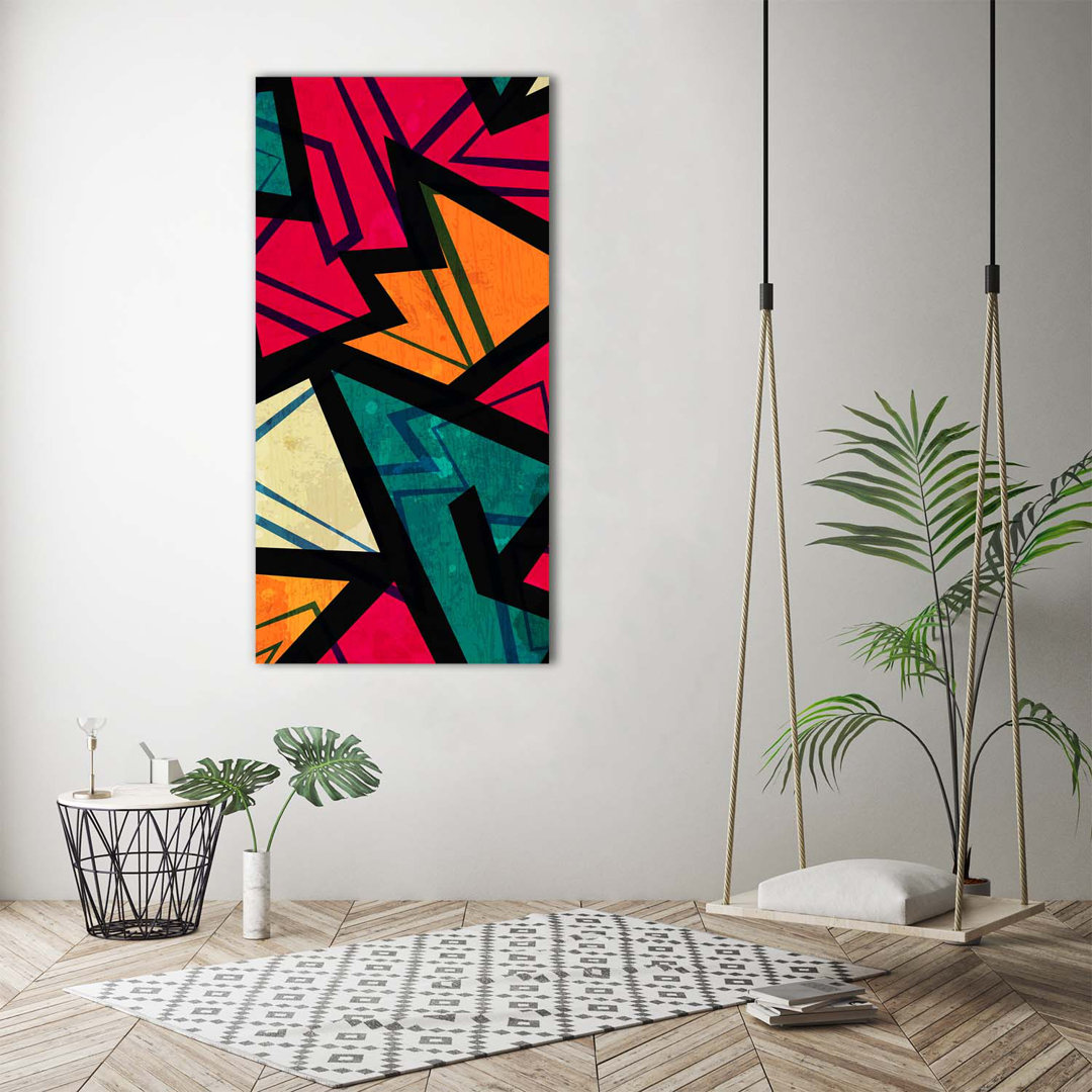 Geometric Background - Wrapped Canvas Print