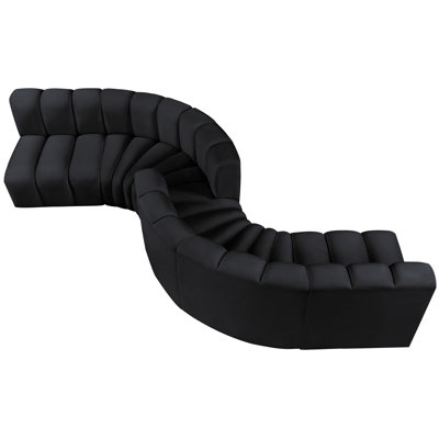 Ivancea Upholstered Curved Sectional Reversible