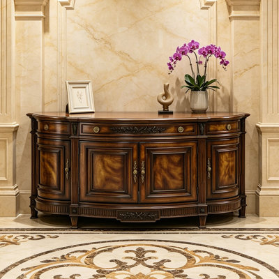 American-style retro minimalist high-end sideboard