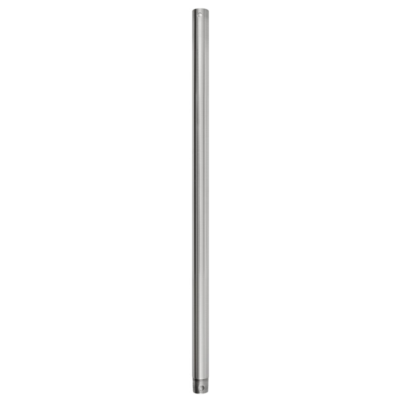 Ceiling Fan Down Rod, Brushed Nickel, 24" H x 1" W x 1" D