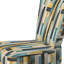Chaise d'appoint rembourrée Serene Green Stripes