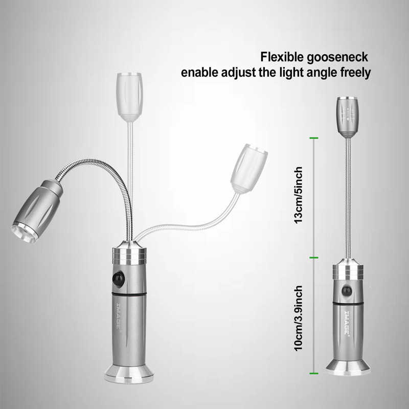 2 Pcs Rechargeable Ultra-Bright Barbecue Grill Light