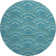 Premium Machine Washable Prisco Teal Rug