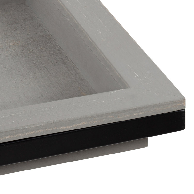 Ironton Tray Top End Table, Grey
